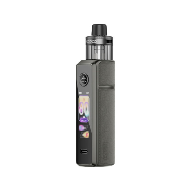 VooPoo Drag X3 Pod Kit 80W 5ml Gray Metal