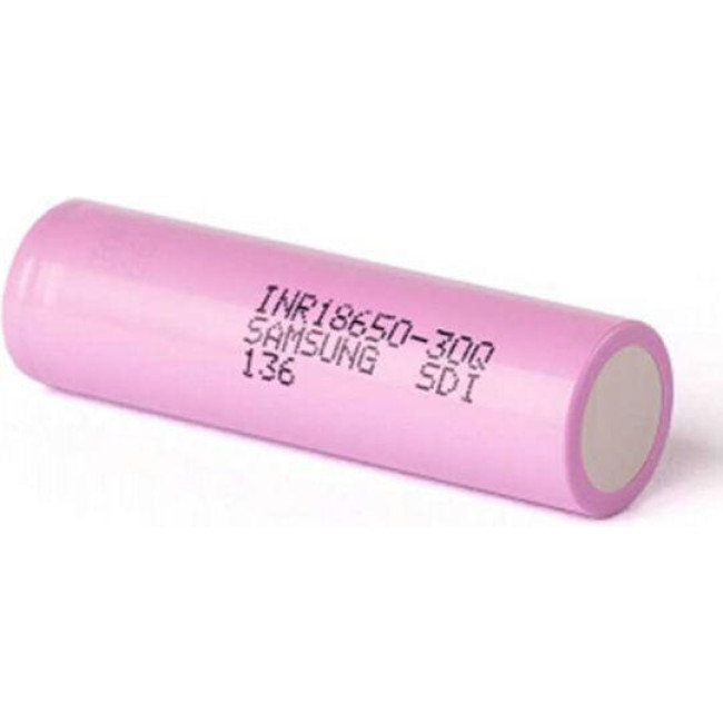 Samsung Inr18650-30q Επαναφορτιζόμενη Μπαταρία 18650 Li-ion 3000mAh 3.7V 1τμχ