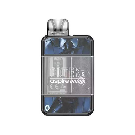 Aspire Gotek S Black Pod Kit 4,50 ml με Ενσωματωμένη Μπαταρία