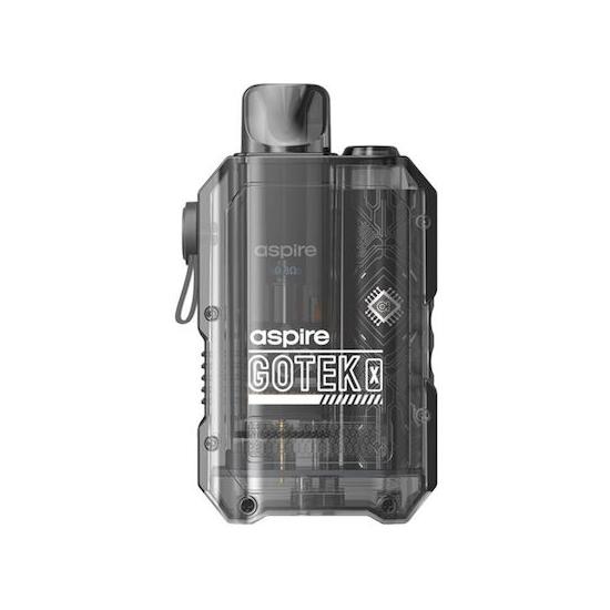 Aspire Gotek X Translucent Black Pod Kit 4,50 ml με Ενσωματωμένη Μπαταρία