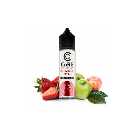 Dinner Lady Core Flavour Shot Strawberry Apple 20ml/60ml