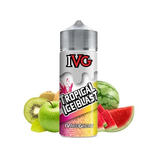 IVG Tropical Iceblast 36ml/120ml (Ακτινίδιο, Καρπούζι, Μήλο & Πάγος) (Flavour Shots)
