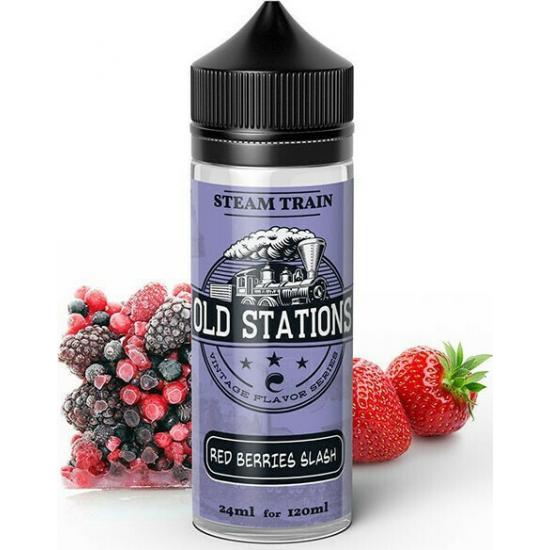 Steam Train Old Stations Red Berries Slash 120ml