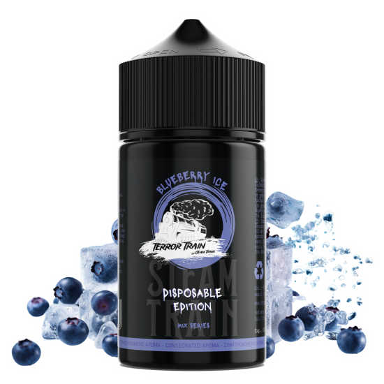 Terror Train (By Steam Train) Blueberry Ice Vapeshot 25/75ml