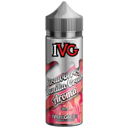 IVG Strawberry and Vanilla Cream Flavor Shots 120ml